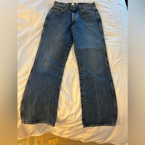 AGOLDE pinch waste high rise kick jeans NWT